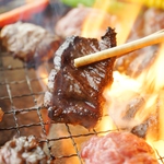 名物『黒ホル』など、種類豊富なホルモンと赤身肉。