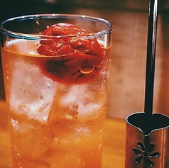 紀州の大粒紅梅干サワー