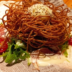 揚げ蕎麦シーザーサラダ