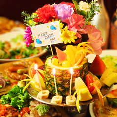 記念日のお祝いに♪特製デザートプレートでサプライズ◎の写真