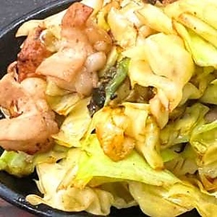 ホルモン鉄板焼き