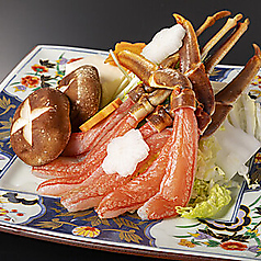 蟹しゃぶランチコース