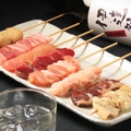 料理メニュー写真 おまかせ串盛り　8本