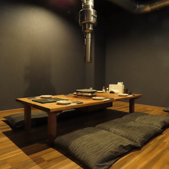 ゆっくりくつろげるお座敷個室は6名様まで可能【#北海道#旭川#焼肉#豊岡＃炭火焼肉＃炎＃肉#うずまきソフトクリーム#牛タン#カルビ＃アブリーノ#宴会#デート#女子会#誕生日#記念日#個室#家族#子連れ#体験#飲み放題#旭山動物園#海鮮#ジンギスカン#居酒屋】