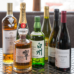 種類豊富なドリンクのラインナップ◎