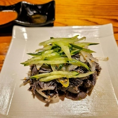 和牛センマイ刺