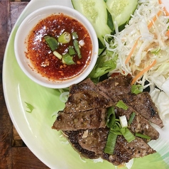 ヌアヤーン（タイ風ステーキ）