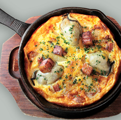 牡蠣のジャーマンオムレツ