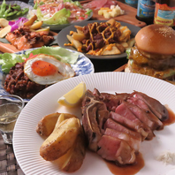 店主がこだわり抜いたお料理をお楽しみください！