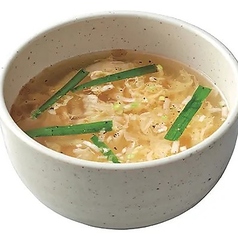 ふわふわ玉子スープ