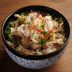 ねぎ塩豚丼