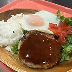 国産牛アメゴリのロコモコ丼
