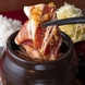 ランチでは珍しい自分で焼くスタイルの豚生姜焼き定食！