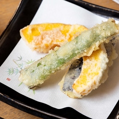 野菜の他も厳選した食材を使用した極上の天ぷらをご提供の写真