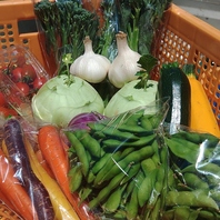 豊洲直送魚介類＆有機野菜