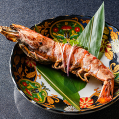 大海老串　塩焼き