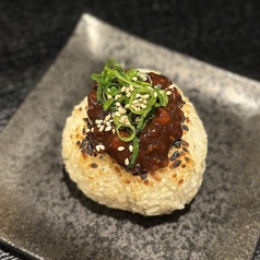 肉味噌焼おにぎり