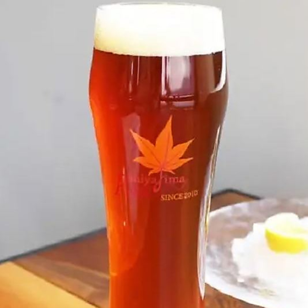 中々飲めない希少な宮島ビール！軟水の宮島の天然水で作られたやわらかいクラフトビール◎