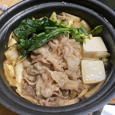 イベリコ豚のすき焼き鍋