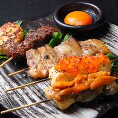 【焼き鳥】焼き鳥の盛り合わせ　タレ(6本)