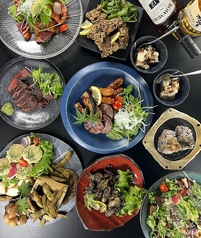 いろり燻のコース写真