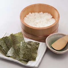 セット:酢飯と海苔