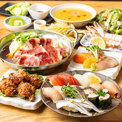 【コスパ抜群◎】海鮮・寿司・天ぷら・おでんも満喫◆食べ飲み放題コース2500円〜の写真