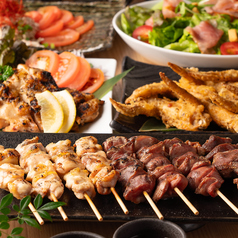 個室居酒屋 名古屋コーチン 焼き鳥と炉端焼き うち田 札幌駅前店のコース写真