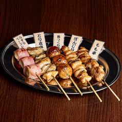 20.博多串焼き盛り合わせ 5本