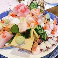 鮮度抜群の海の幸！お刺身盛り合わせ