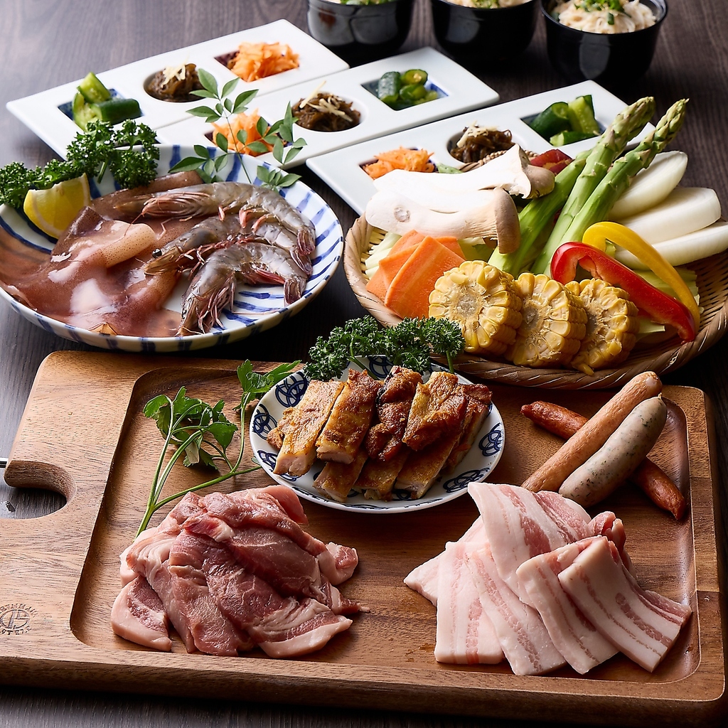 梅田/大阪駅/大阪駅前ビル/ビアガーデン/BBQ/屋上/生ビール/焼肉/飲み放題/貸切/歓送迎会/テラス