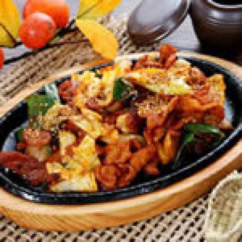 特製コチュジャン豚野菜炒め