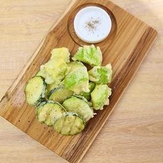 アボカドと季節野菜のフリット