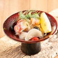 料理メニュー写真&nbsp;北海タコとオリーブのセビーチェ