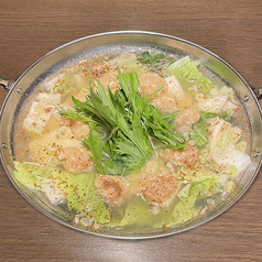 【季節メニュー】鶏つくねと豆腐の山椒鍋