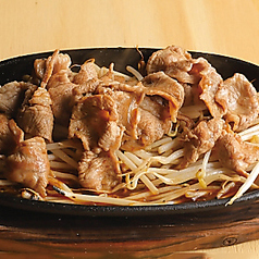 ジンギスカン鉄板焼き
