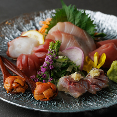お造り盛り合わせ(2人前) ~ミニウニ丼付き~
