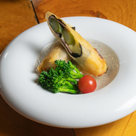 四季折々の旬の素材が生きた創作料理