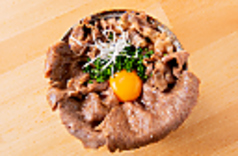 牛しゃぶ肉のすき焼きめし