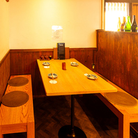 ◆温かみのある店内空間◆