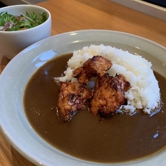 鶏の唐揚げカレー