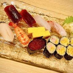 【◇◆自慢の赤酢シャリで握ったお寿司◎〜◆◇】日替わりで味わう店長オススメのお寿司◎の写真