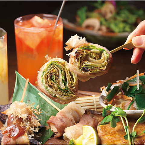 この春は「ベジ飲み」♪おつまみやコース料理も充実！