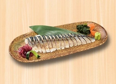 炙りしめ鯖半身盛り（しめ鯖）
