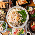 飲み放題はもちろん生ビール付きで九州名物料理が多数♪