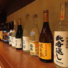 【好みに合わせたお酒の提案】お好みに合わせたお酒の提案もさせていただきます。♪お好みの味や新しい出会いの味を、暖かな照明の中ゆったりとした時間をお楽しみください◎
