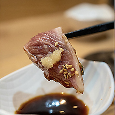 さつま知覧鶏のモモタタキ
