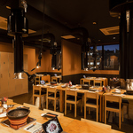 開放的な店内は多目的に利用可能。個別クローゼットや排煙ダクト完備でお洋服の匂いも気にならない♪