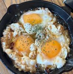 半熟卵ペペロンチーノ‐バケット付き‐