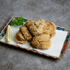 大山鶏もも肉の唐揚げ